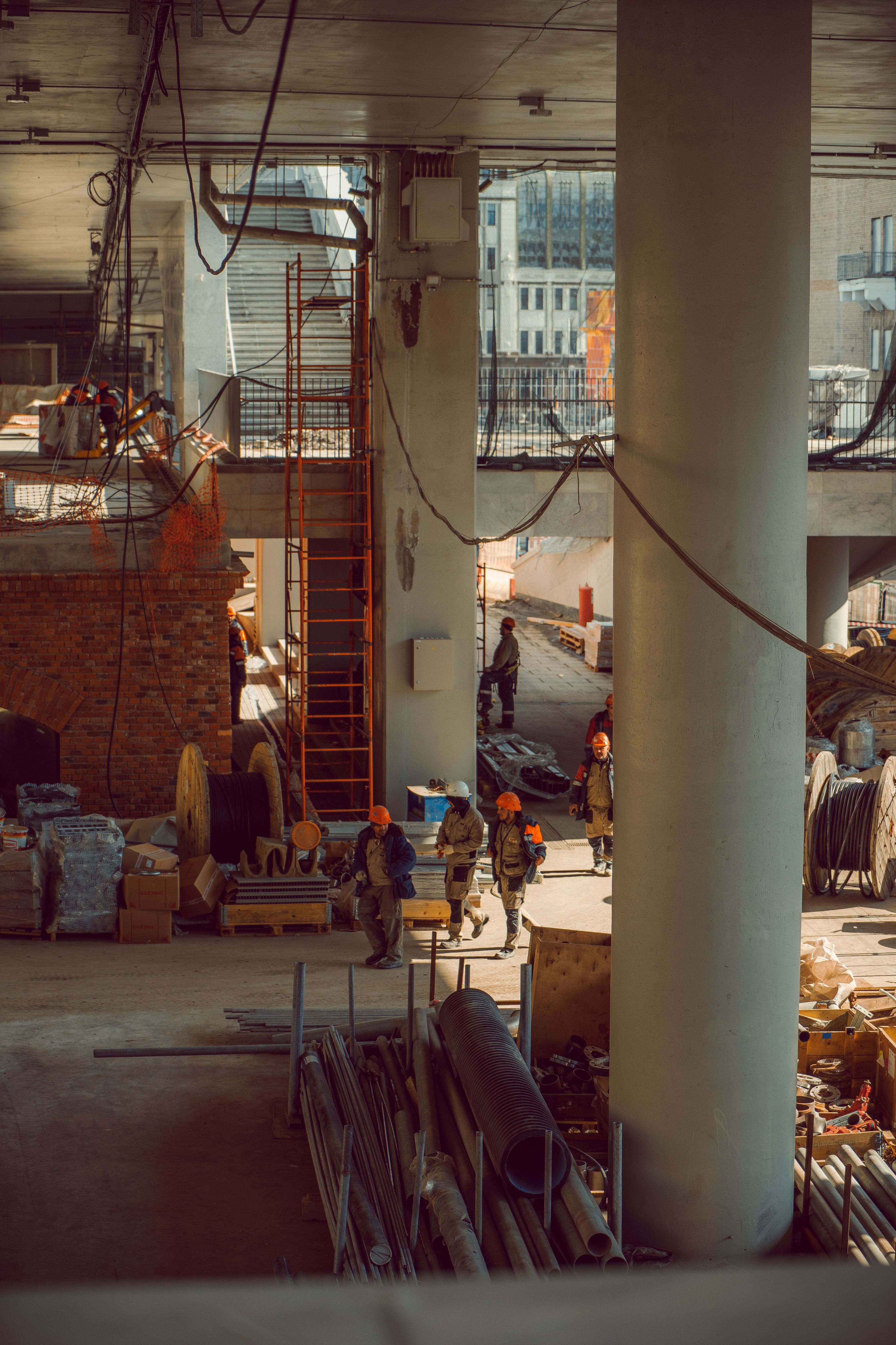 Tridom Contractors construction site